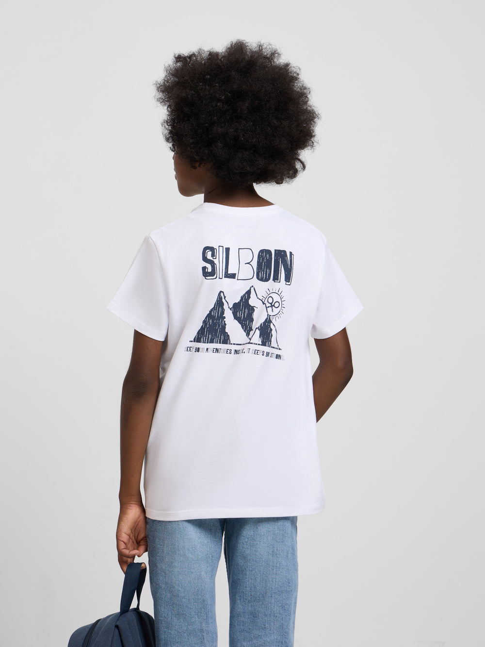White mountain kids t-shirt