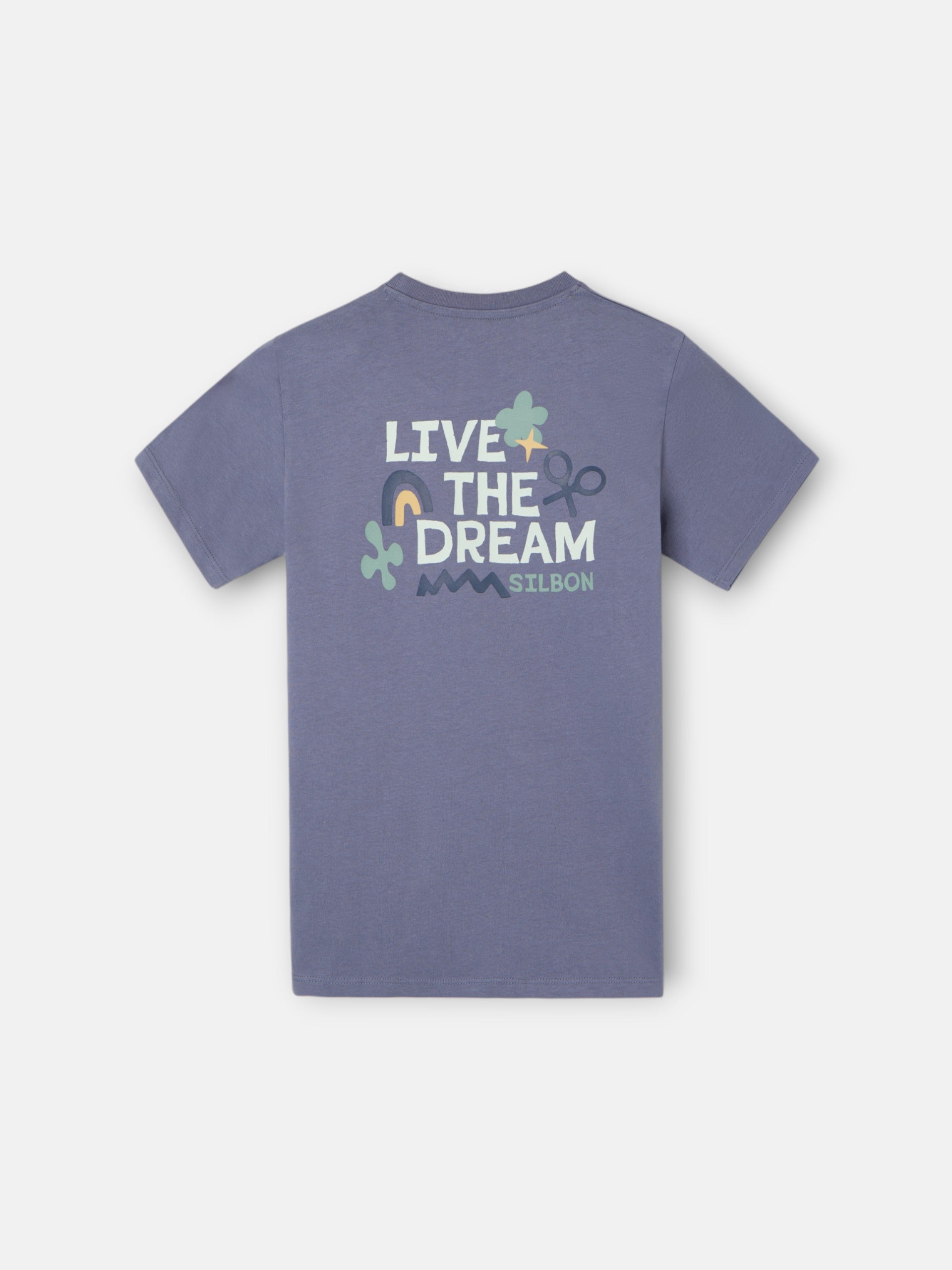 Kids live the dream blue t-shirt