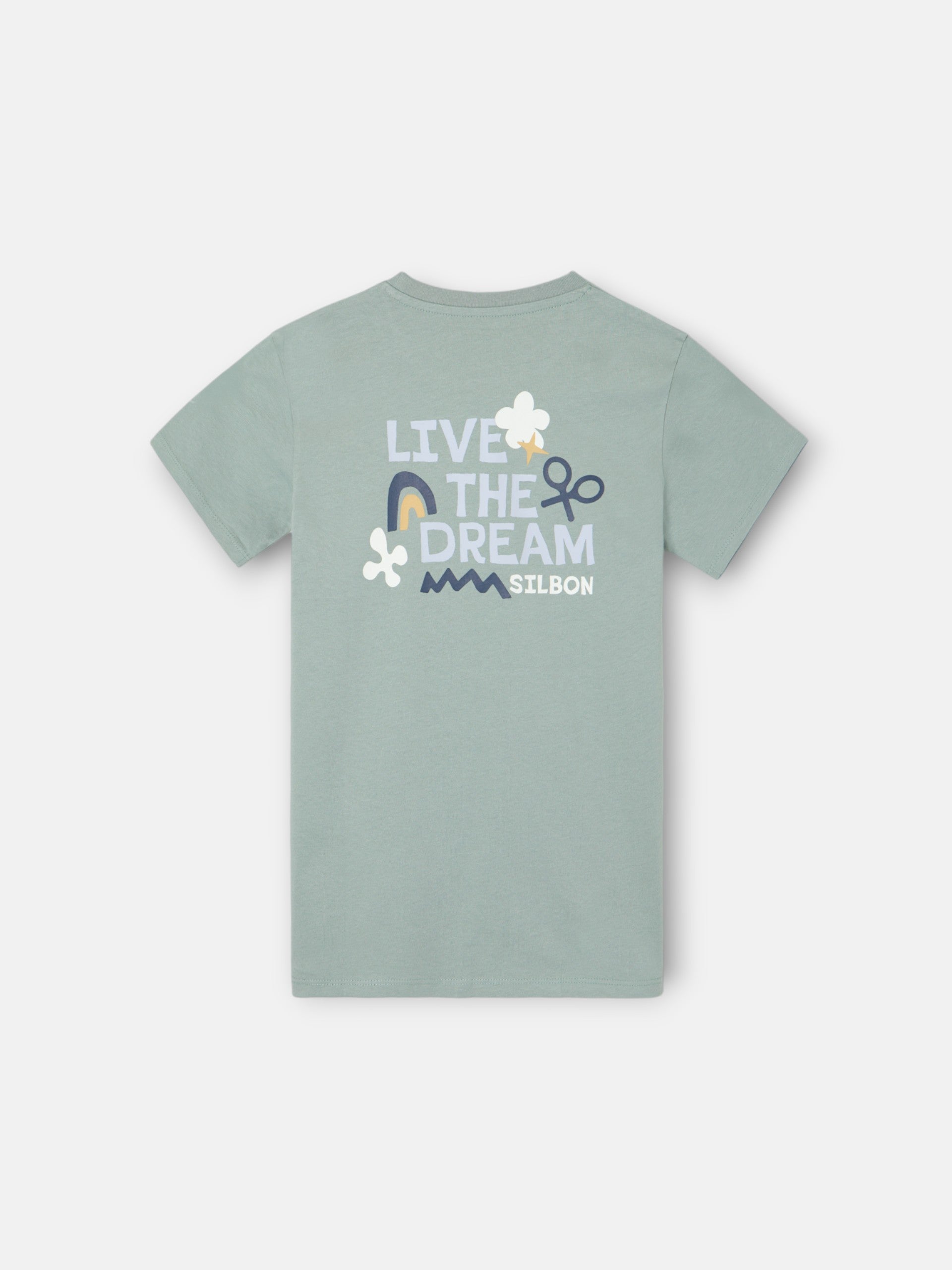 Kids live the dream green t-shirt