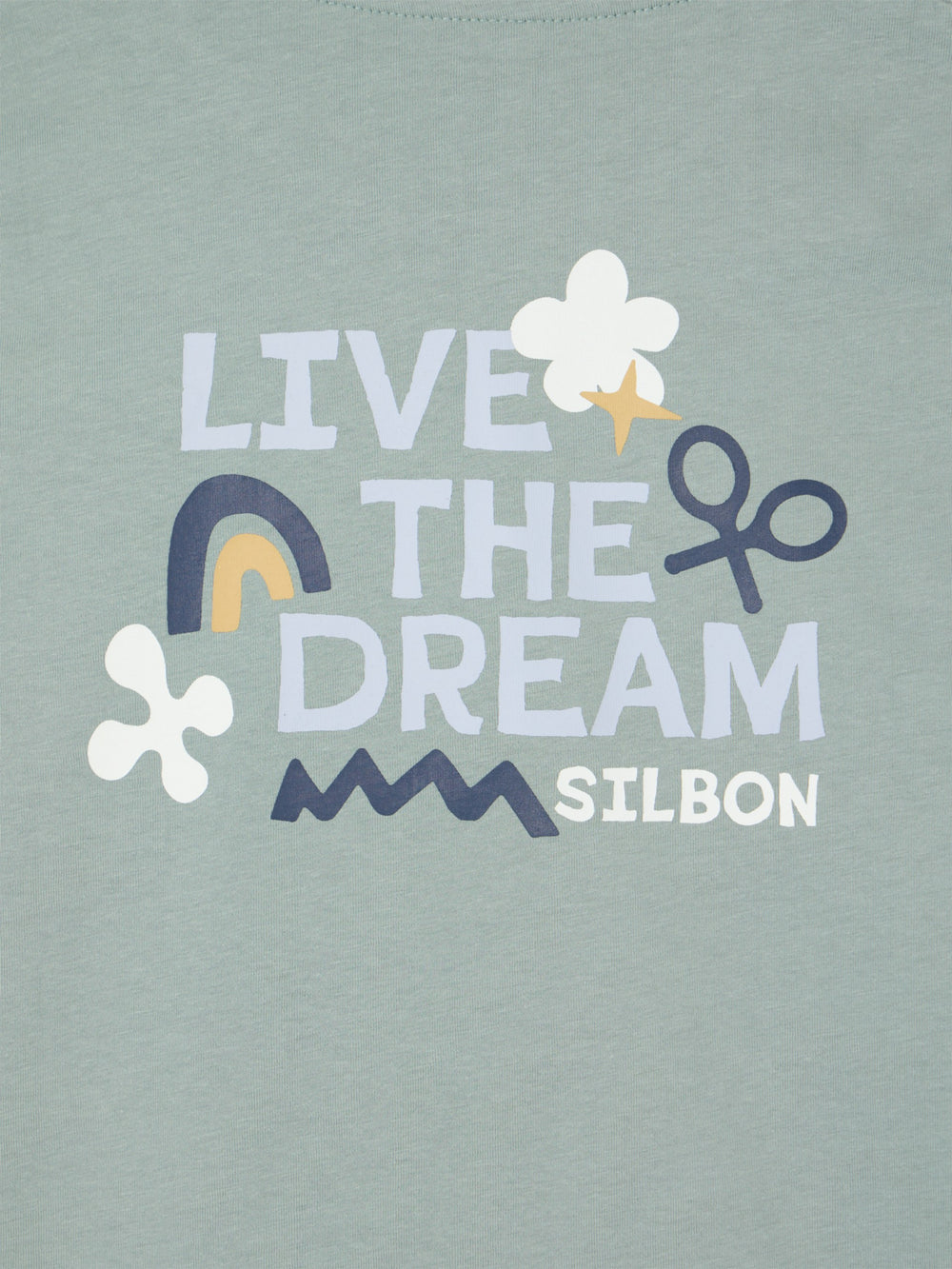 Kids live the dream green t-shirt