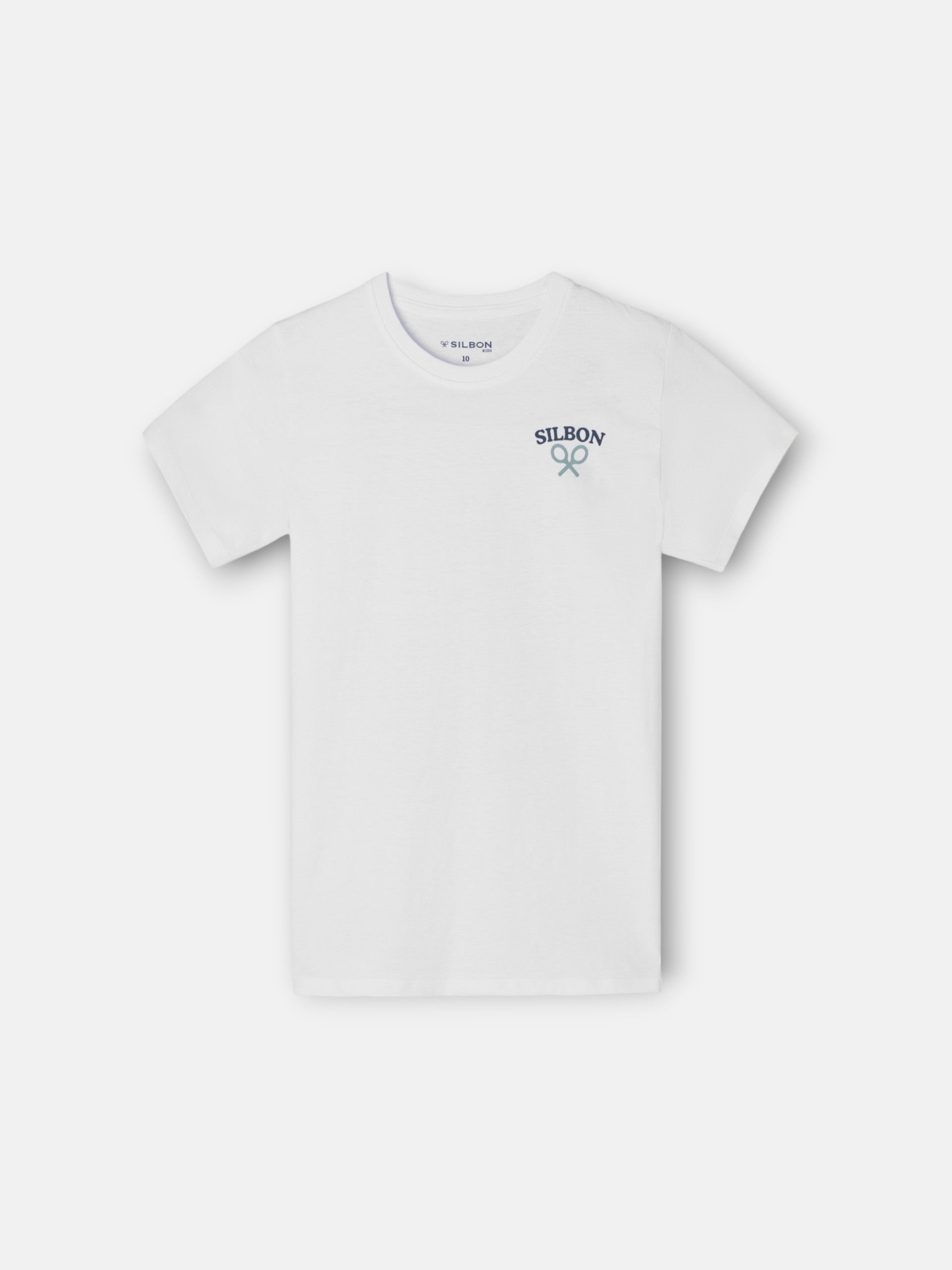 White kids picture t-shirt