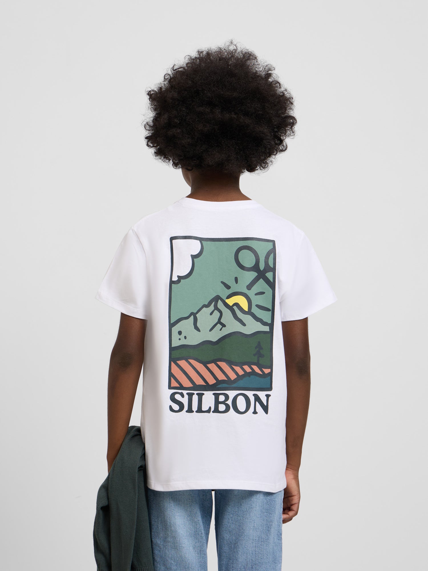 Camiseta kids picture blanca