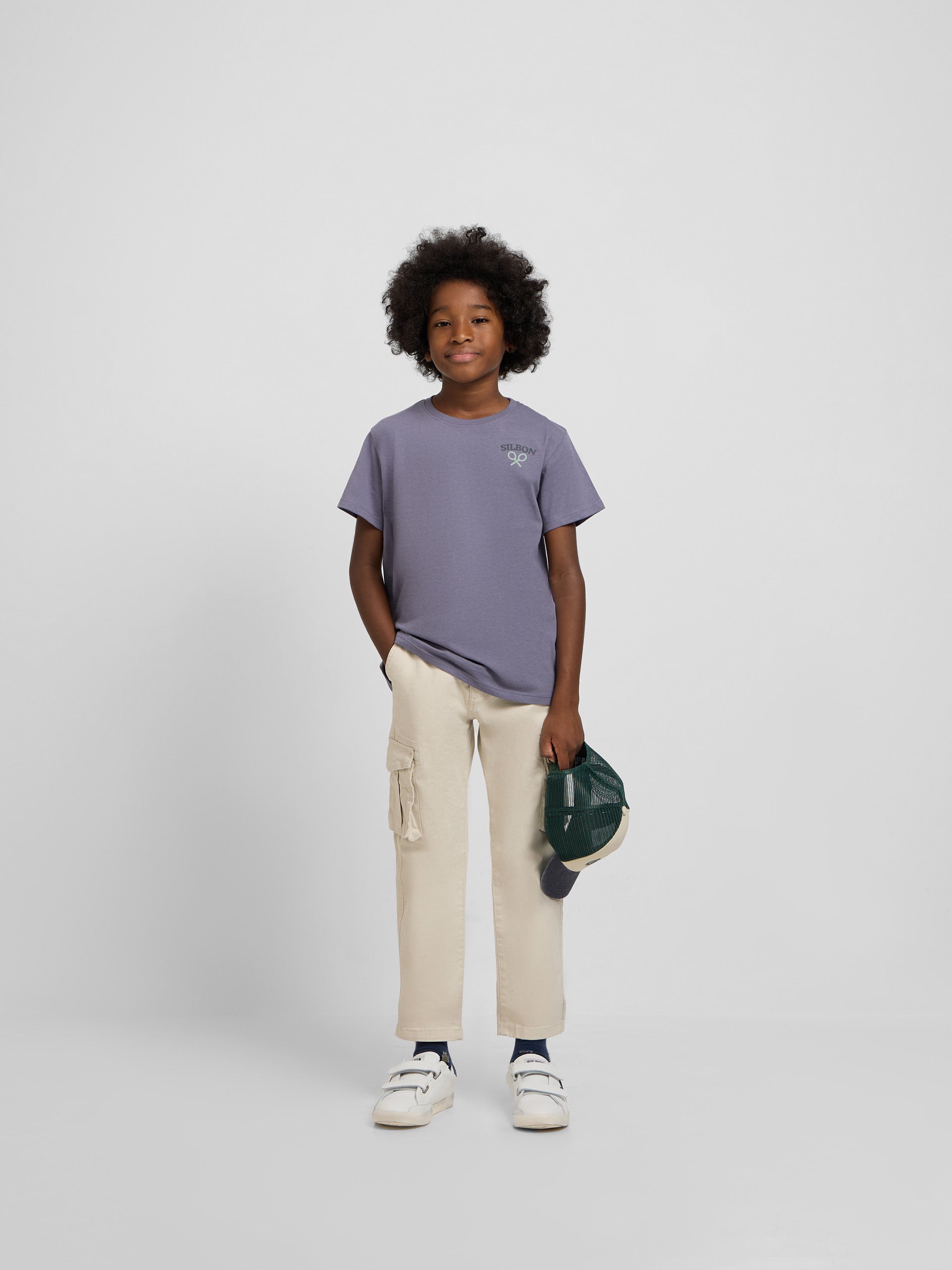 Kids picture blue T-shirt