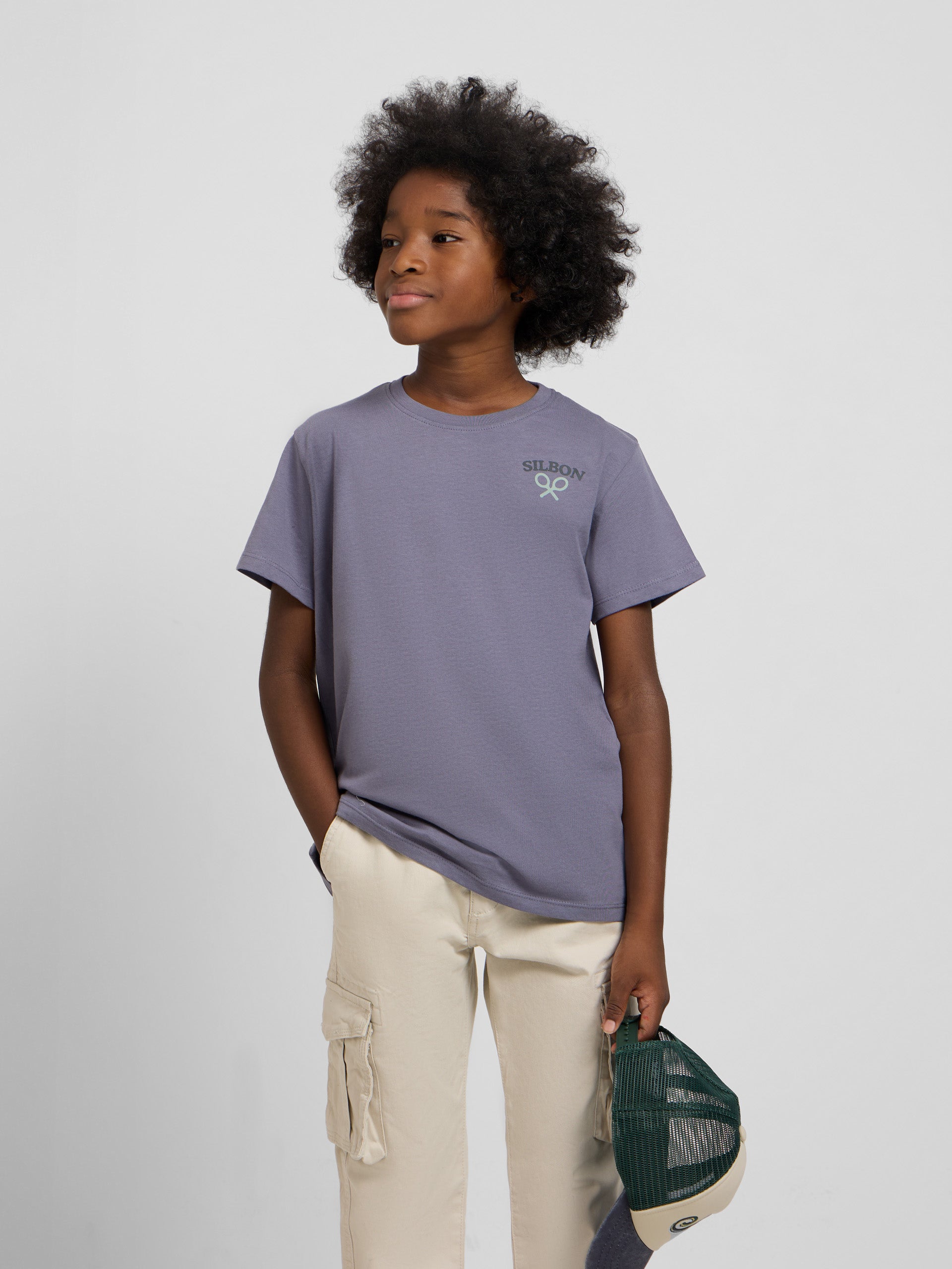 Kids picture blue T-shirt