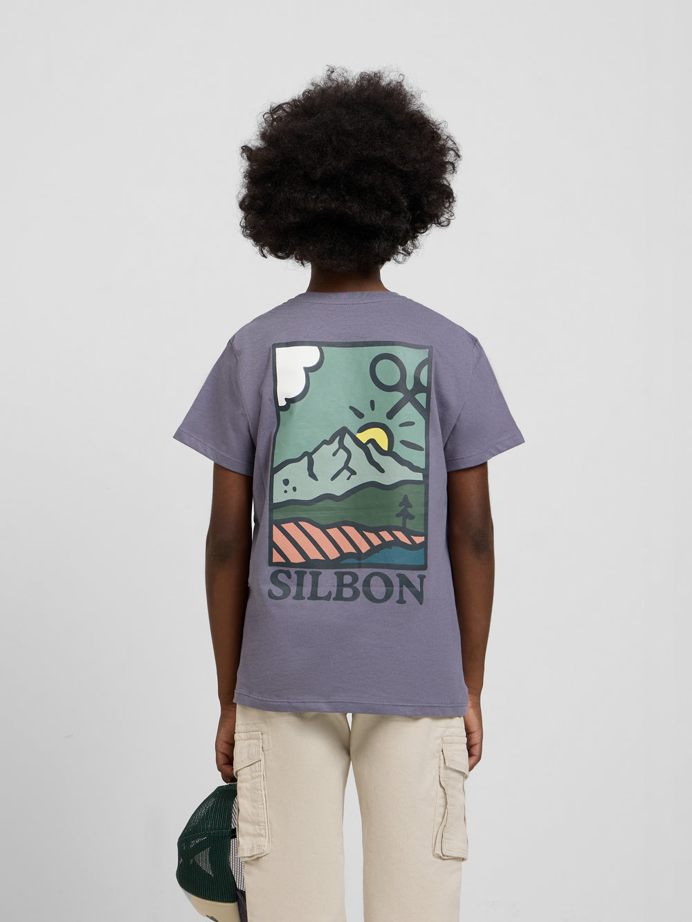 Kids picture blue T-shirt