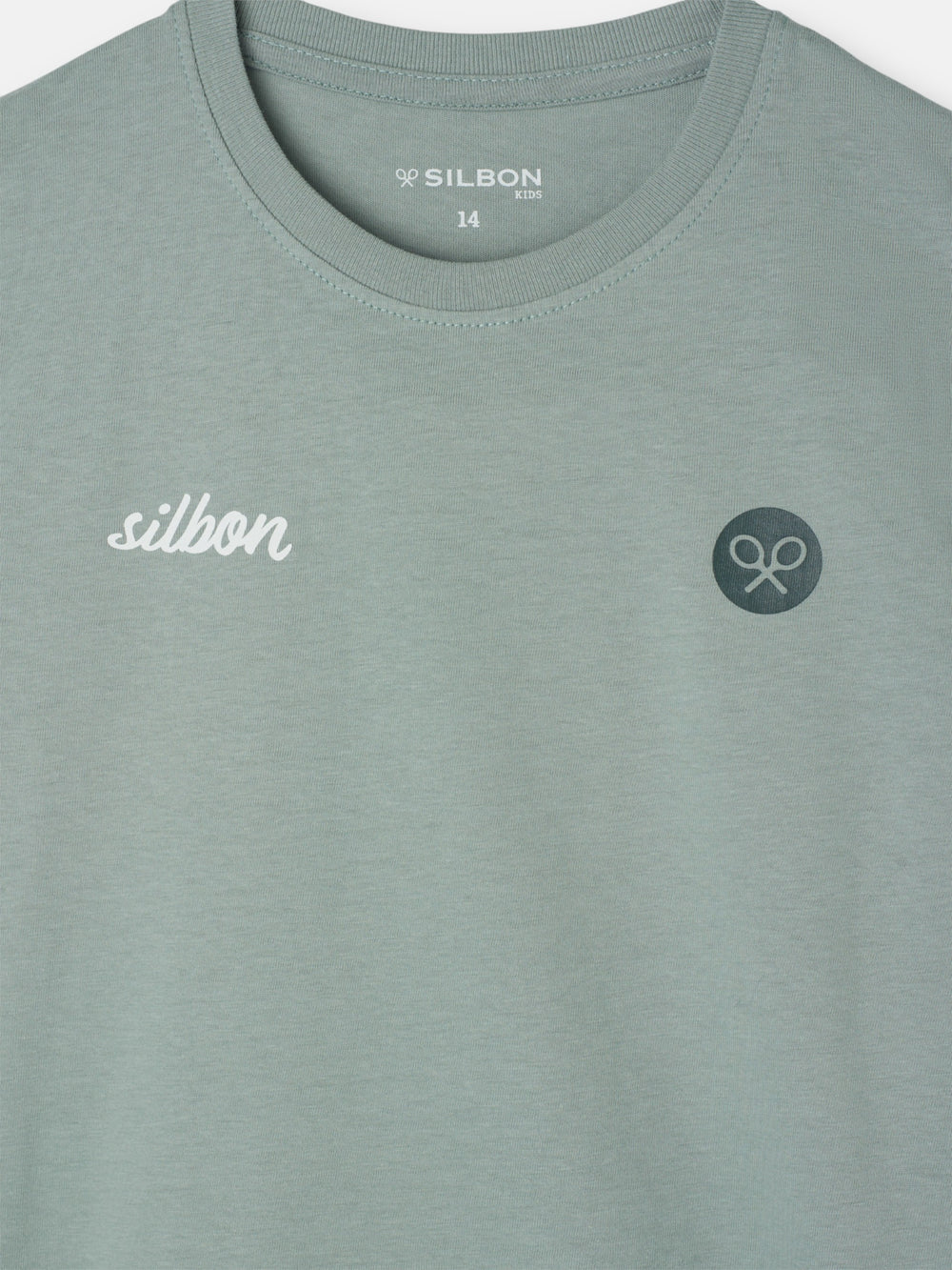 Kids tennis club green t-shirt