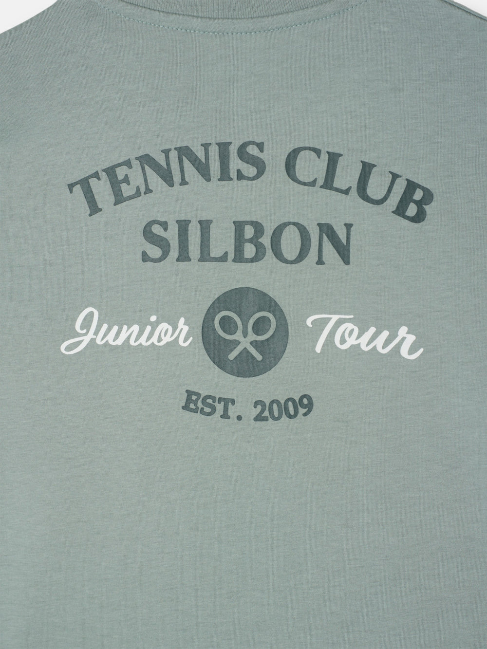 Kids tennis club green t-shirt