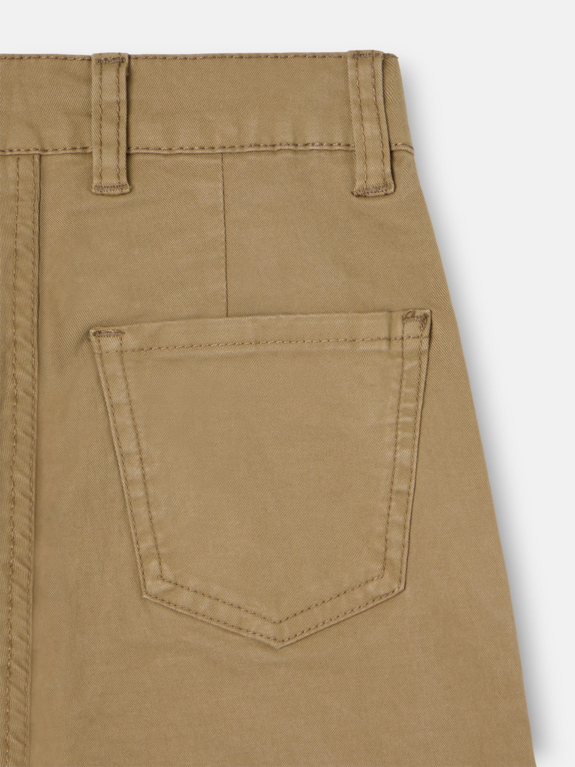 Pantalon cargo beige