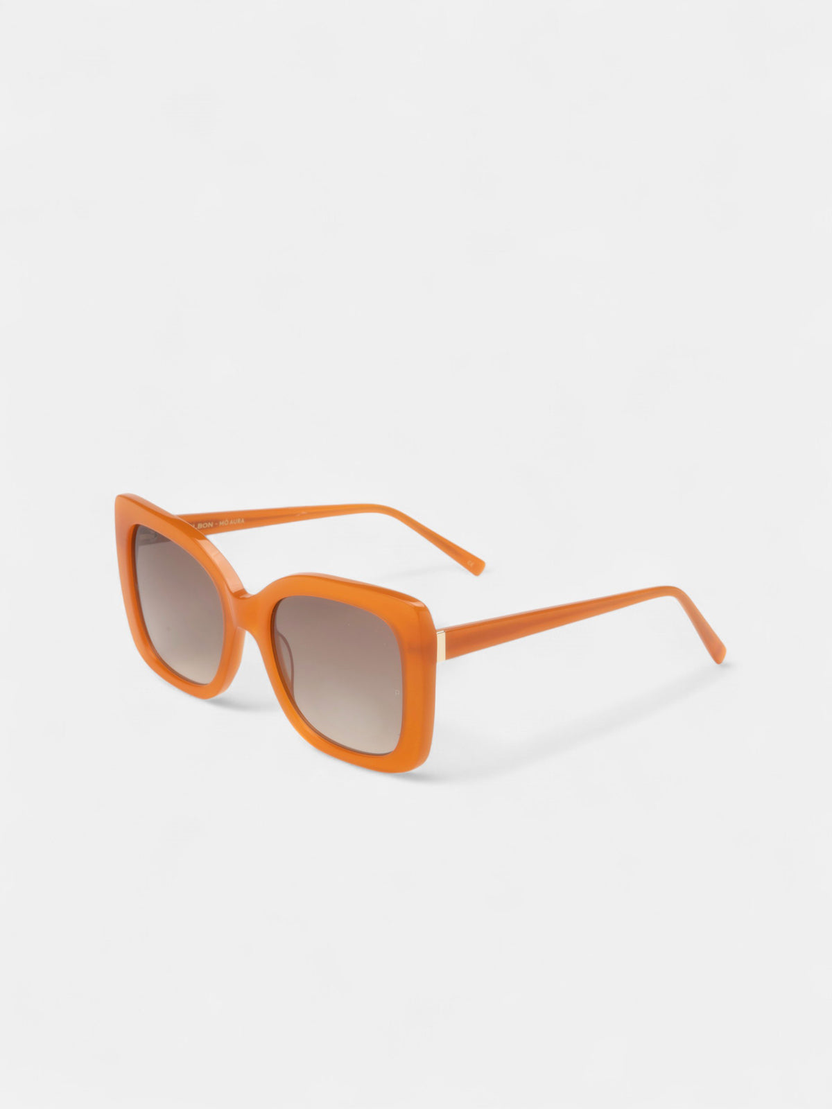 MOXSILBON Aura mustard sunglasses