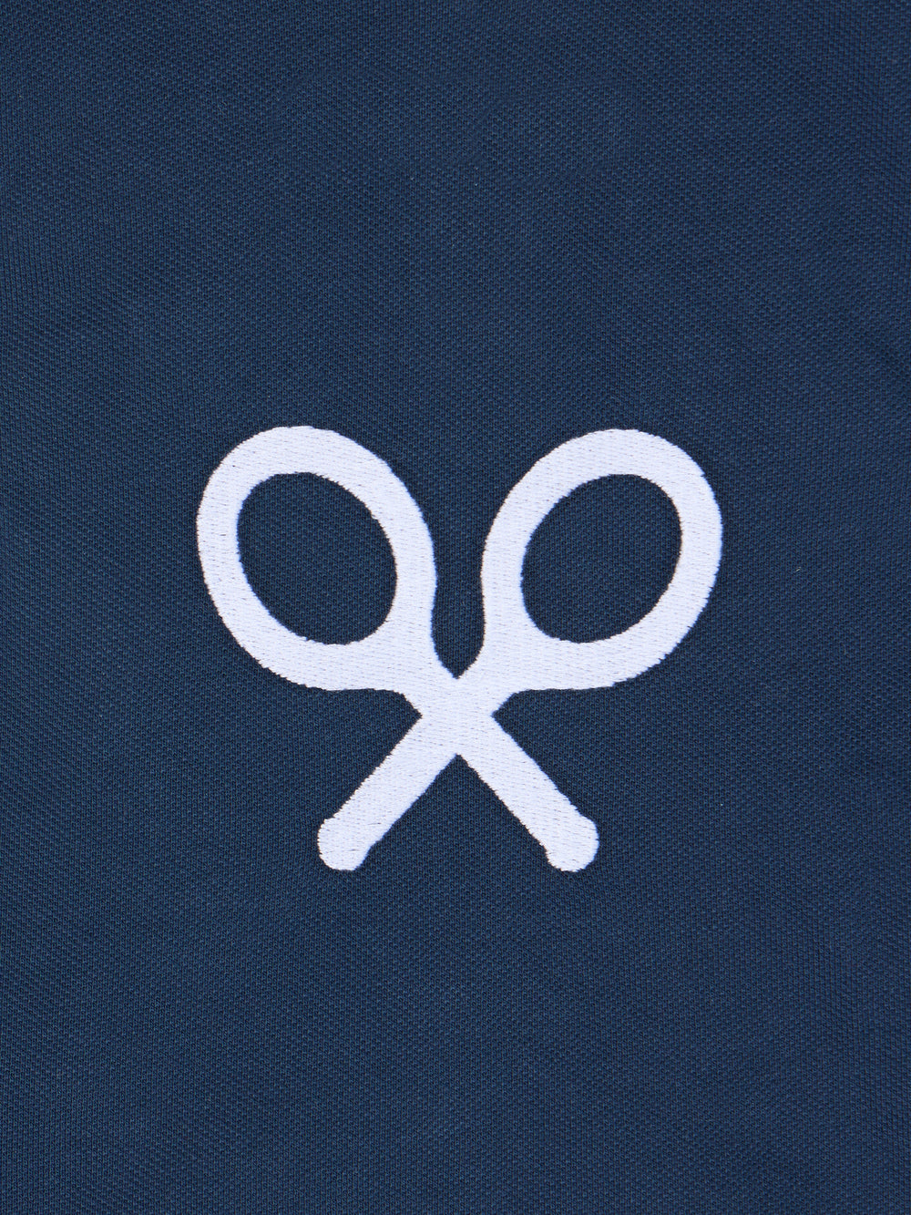 Polo mascotas multicolor azul marino