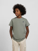 Kids' green minilogo T-shirt