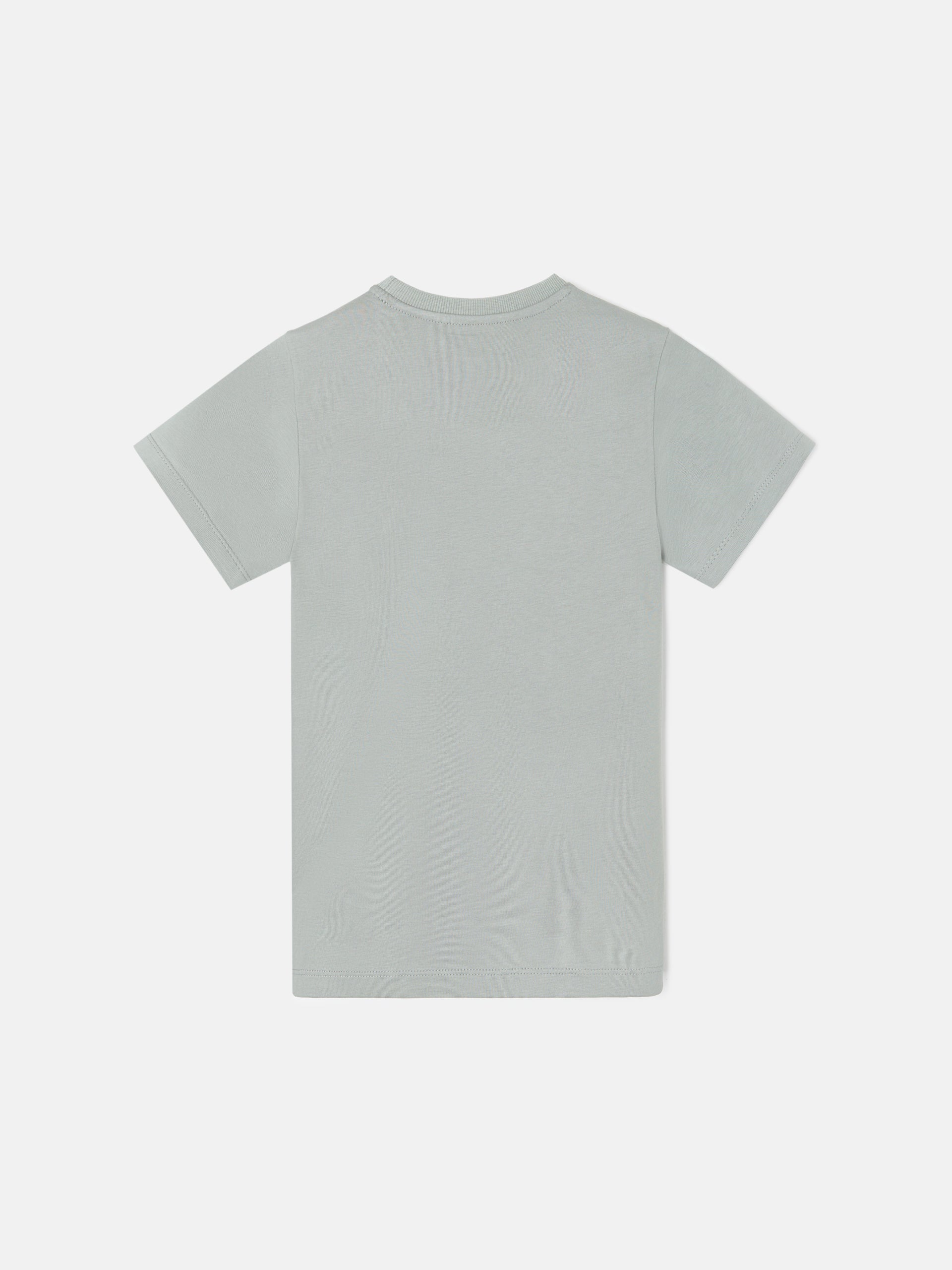 Kids' green minilogo T-shirt