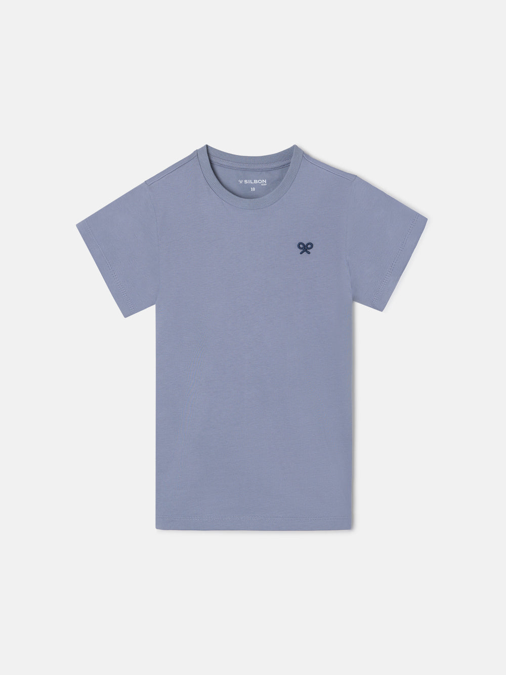Kids' blue minilogo T-shirt