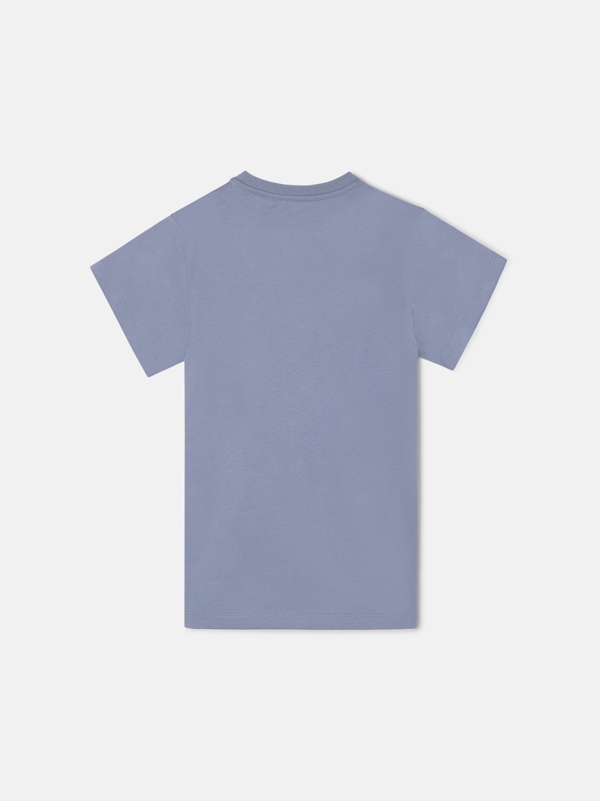 Kids' blue minilogo T-shirt