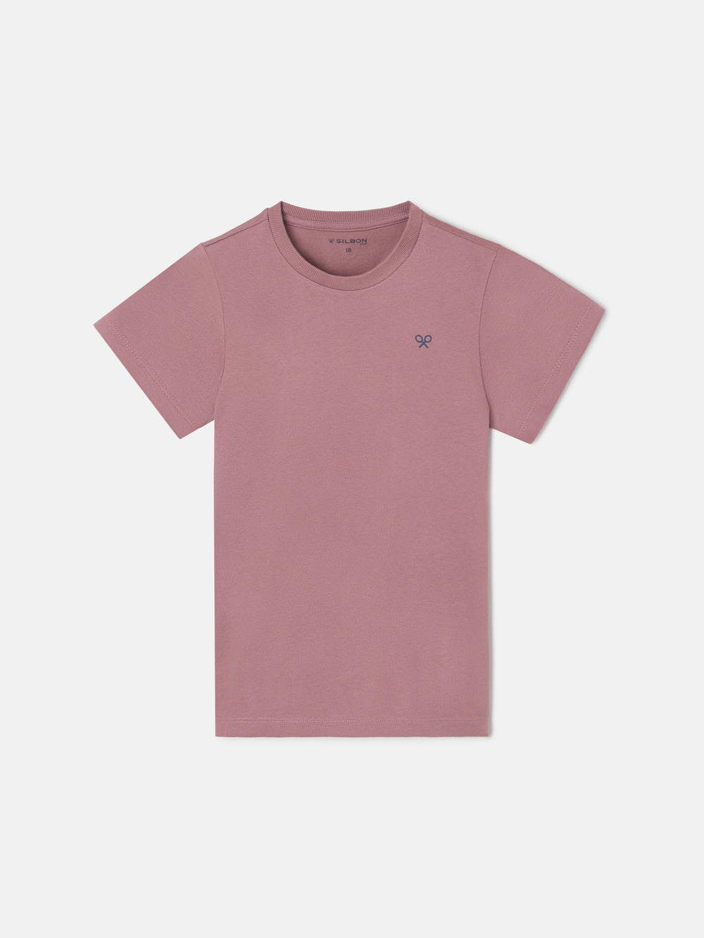 Burgundy ethnic kids' t-shirt