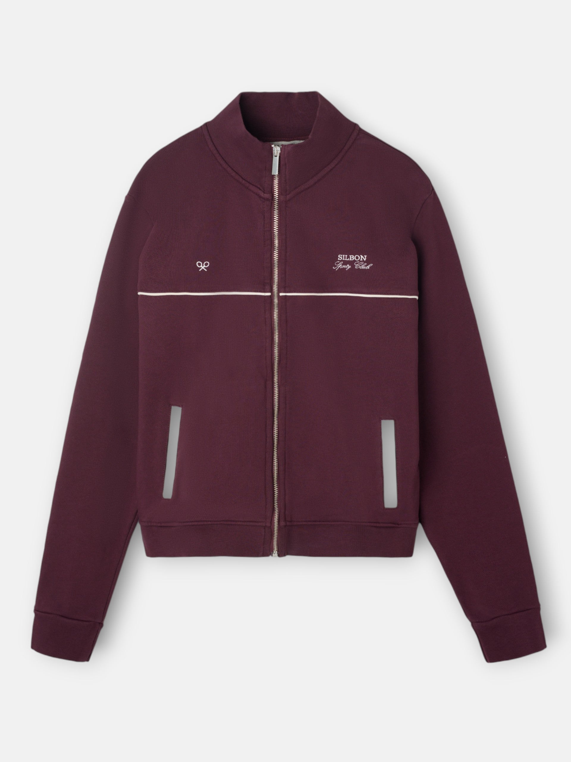 Sudadera chandal silbon woman granate