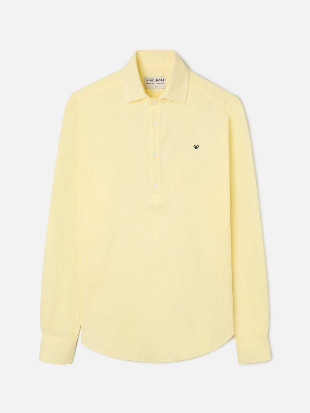 T-shirt minilogo confort jaune