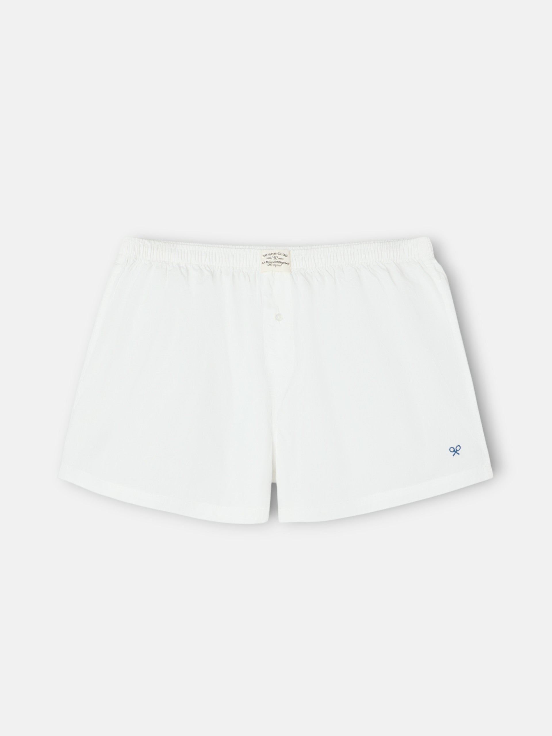 Plain white minilogo briefs
