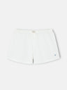 Calzoncillo liso minilogo blanco