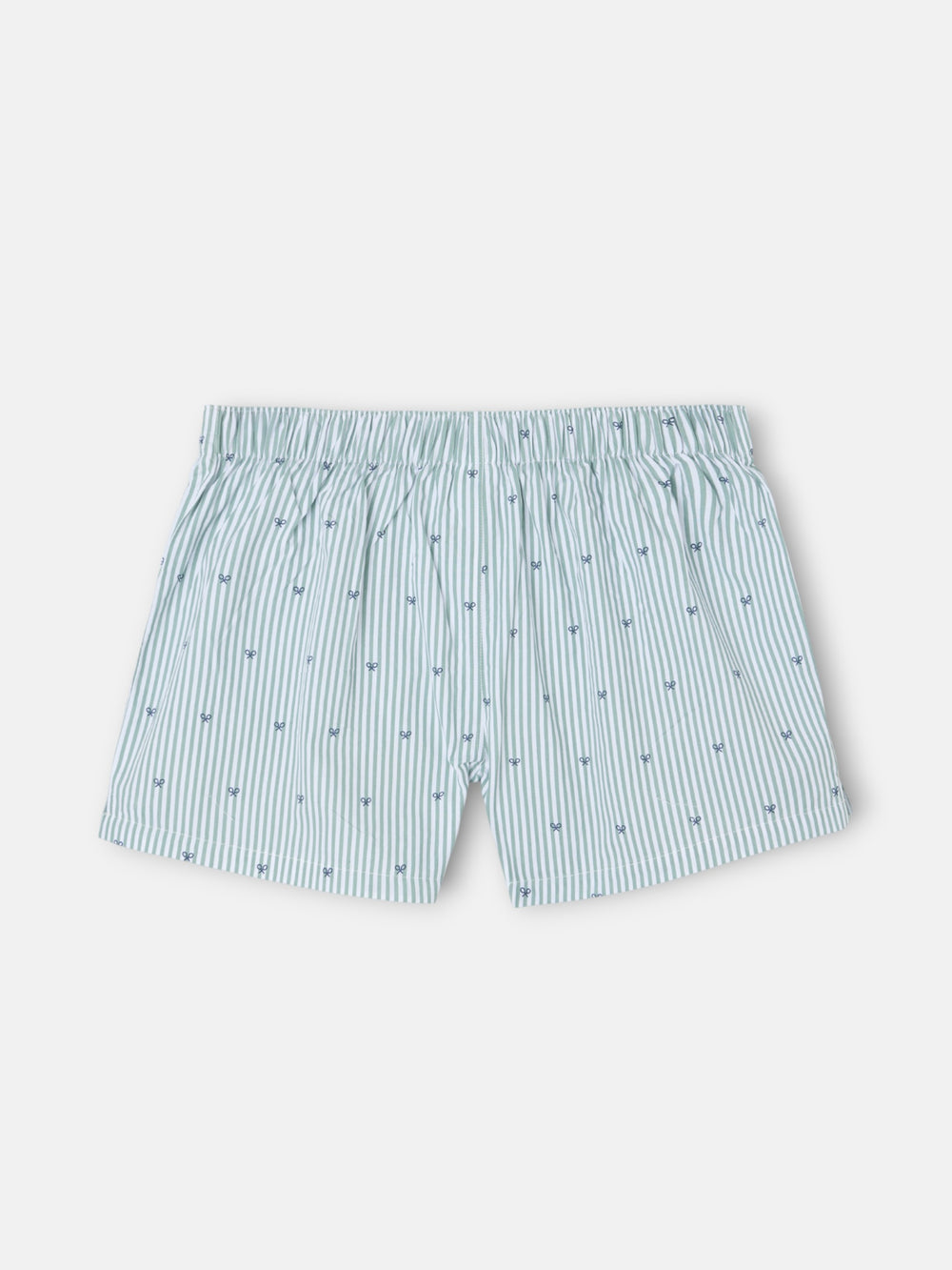 Green racket striped underwear