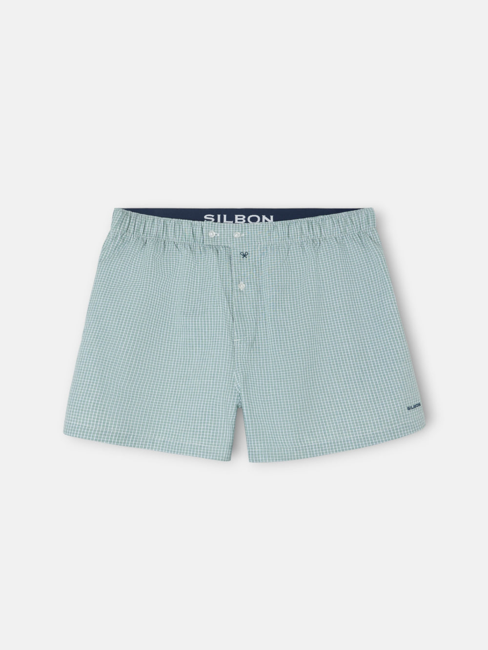 Sous-vêtements à carreaux verts