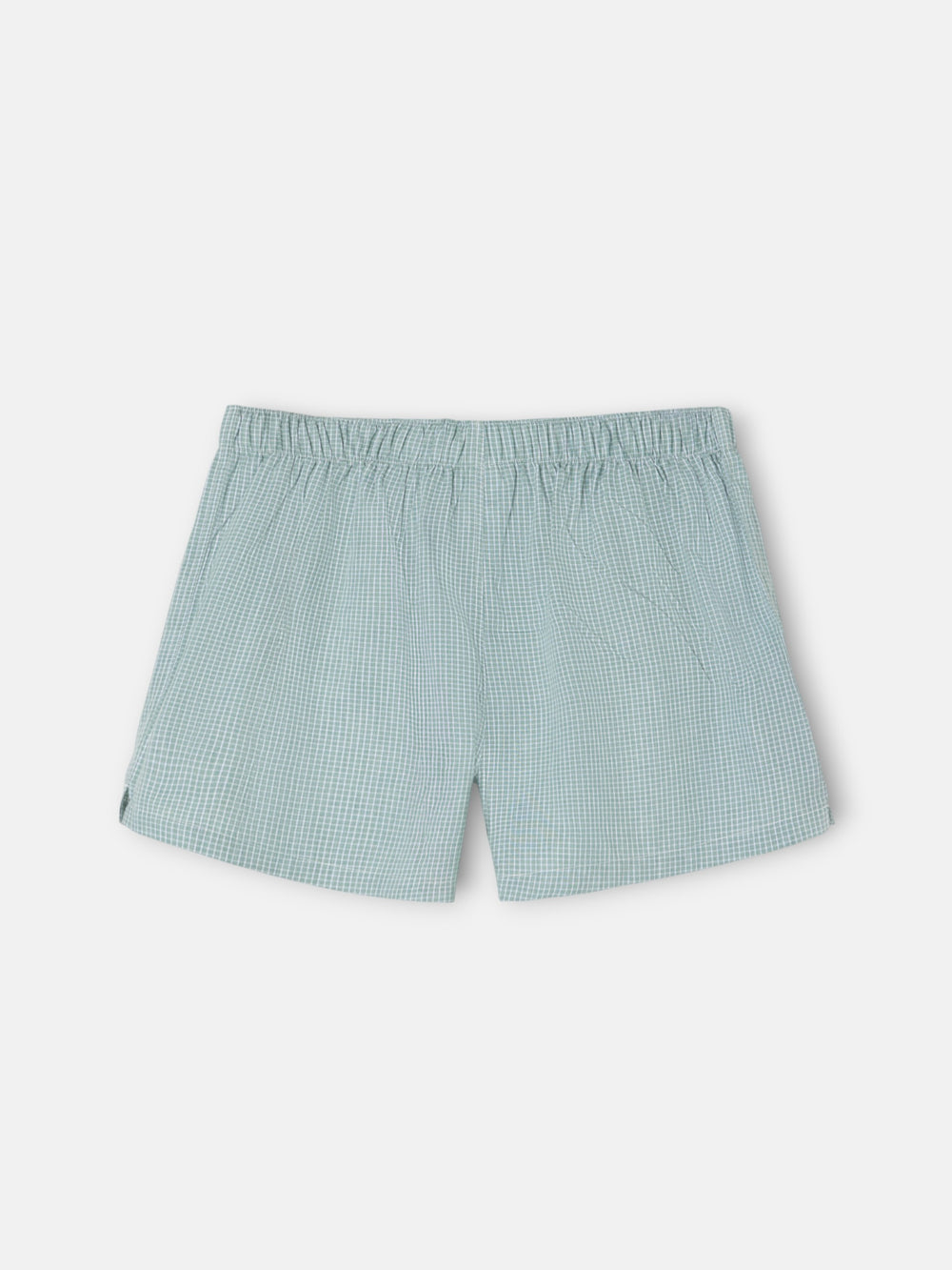 Sous-vêtements à carreaux verts