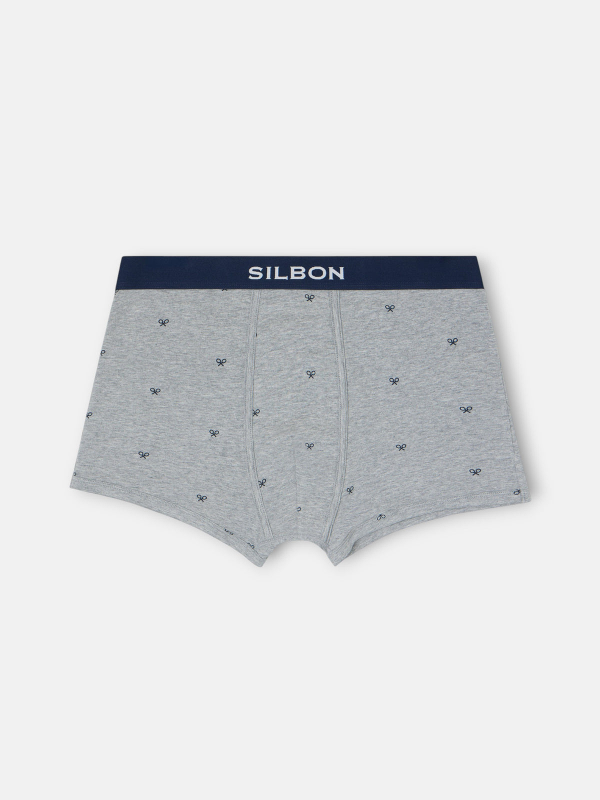 Boxer raquetas gris