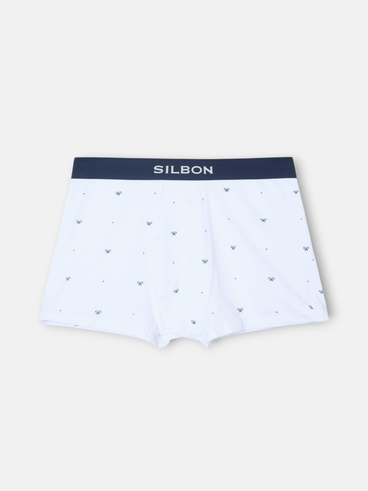 Boxer raquetas puntos blanco