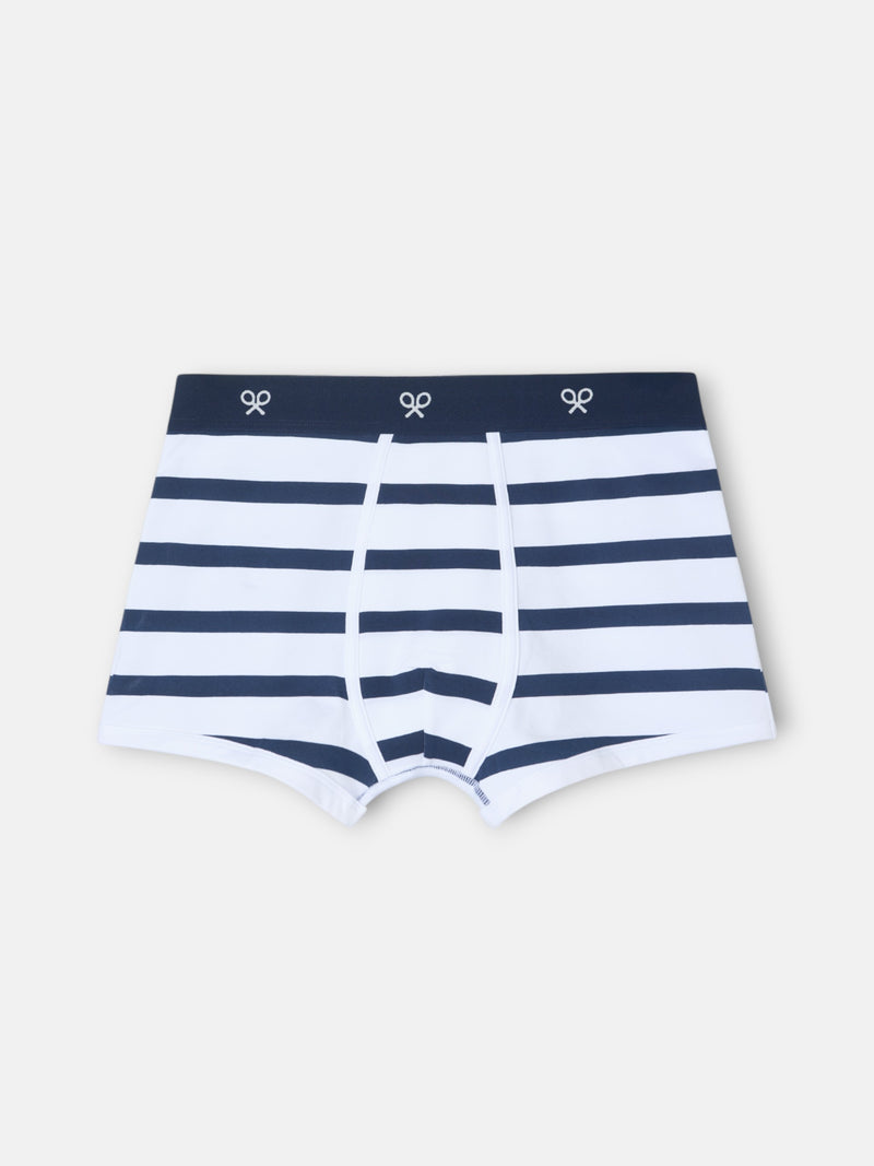Boxer rayas blanco