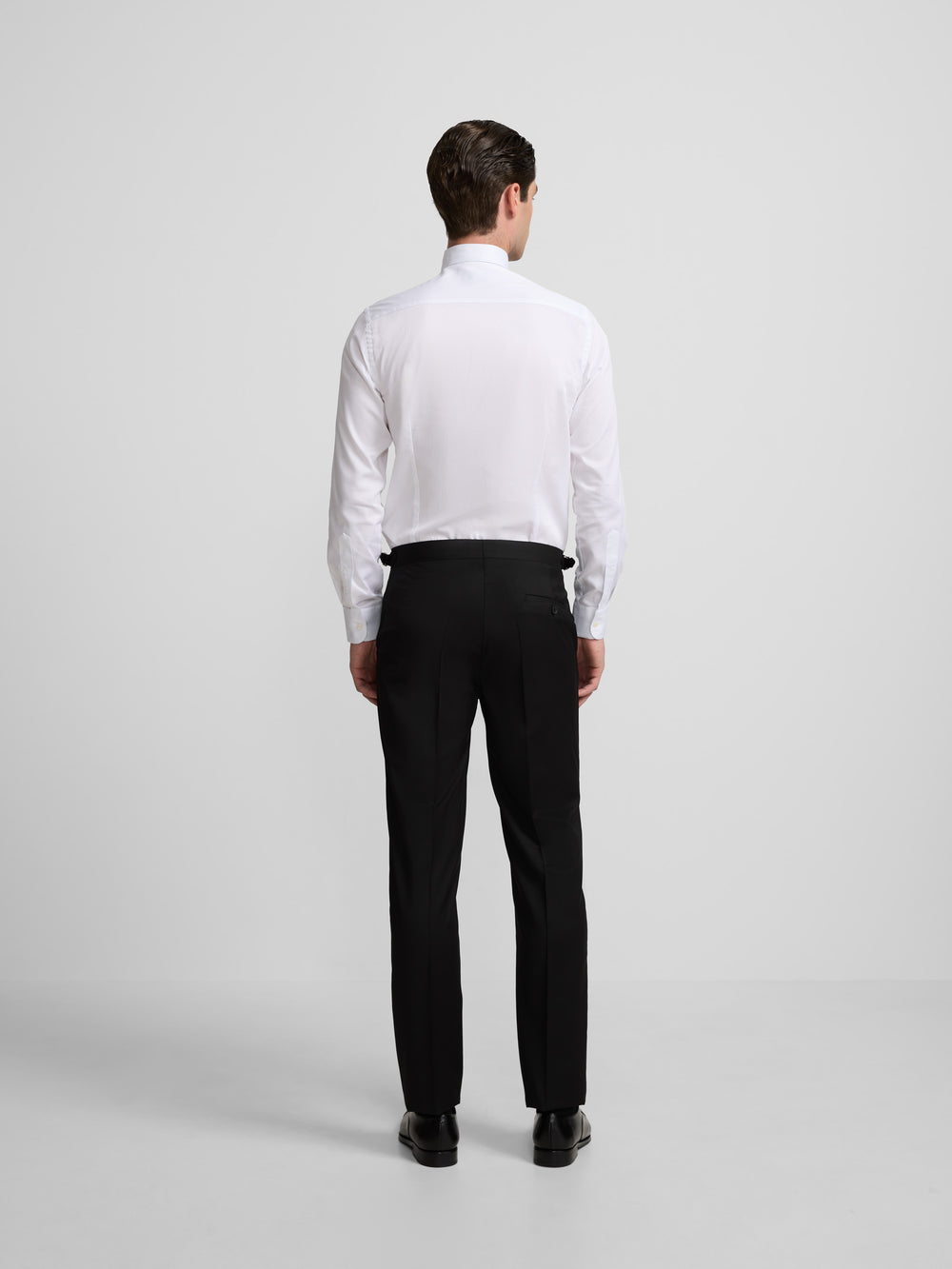 Pantalon esmoquin cruzado classic negro