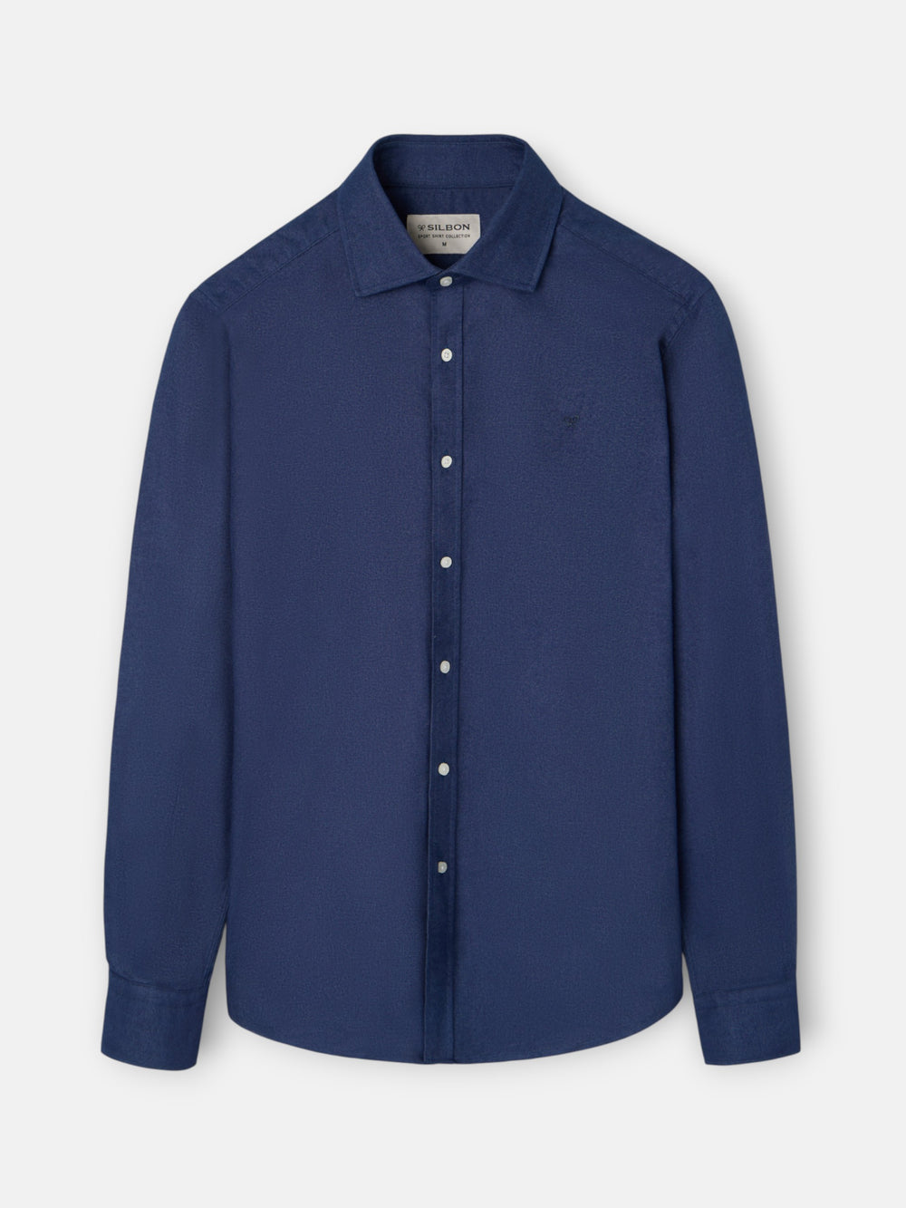 plain blue warm sport shirt