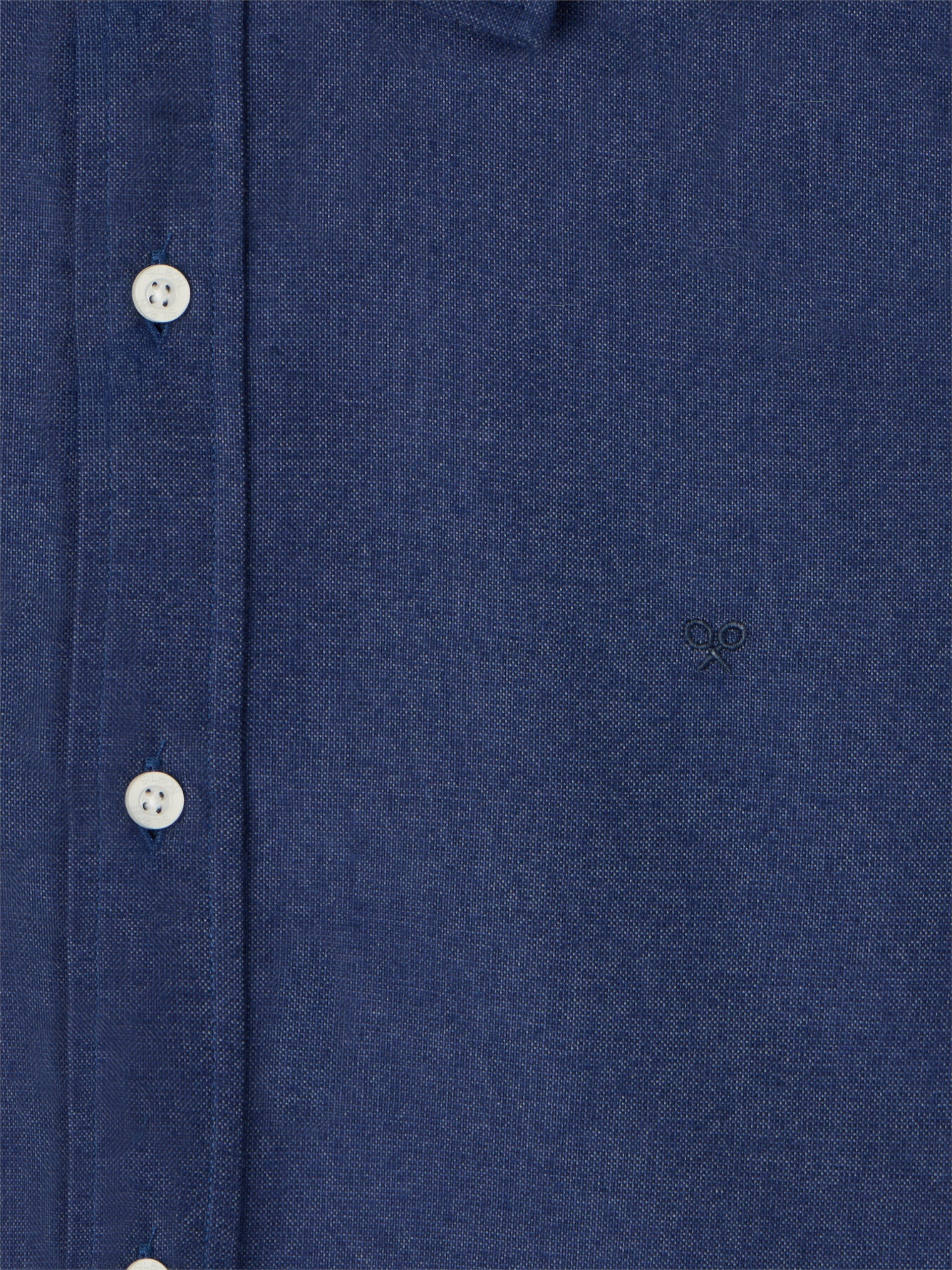 plain blue warm sport shirt
