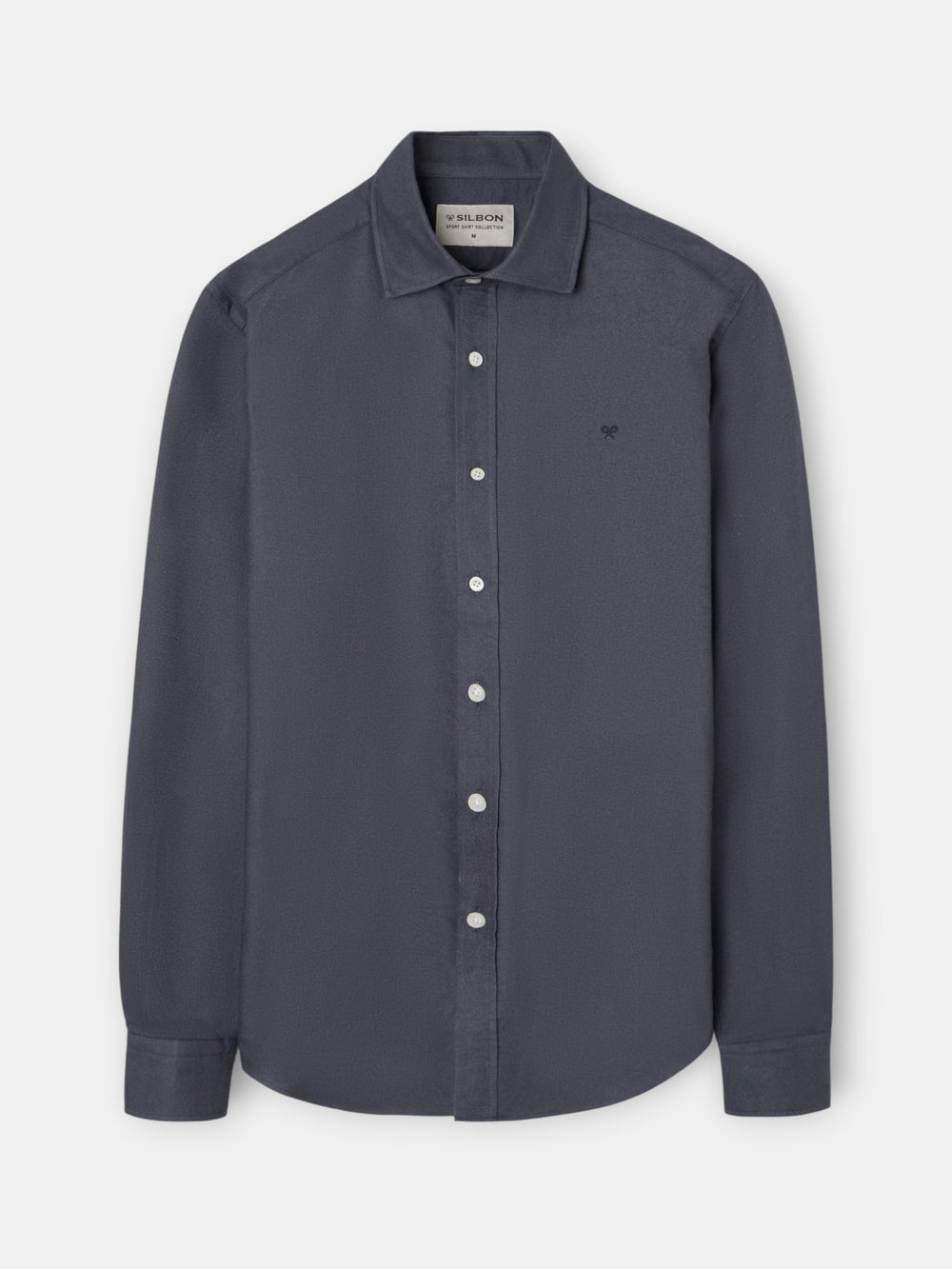 plain grey warm sport shirt