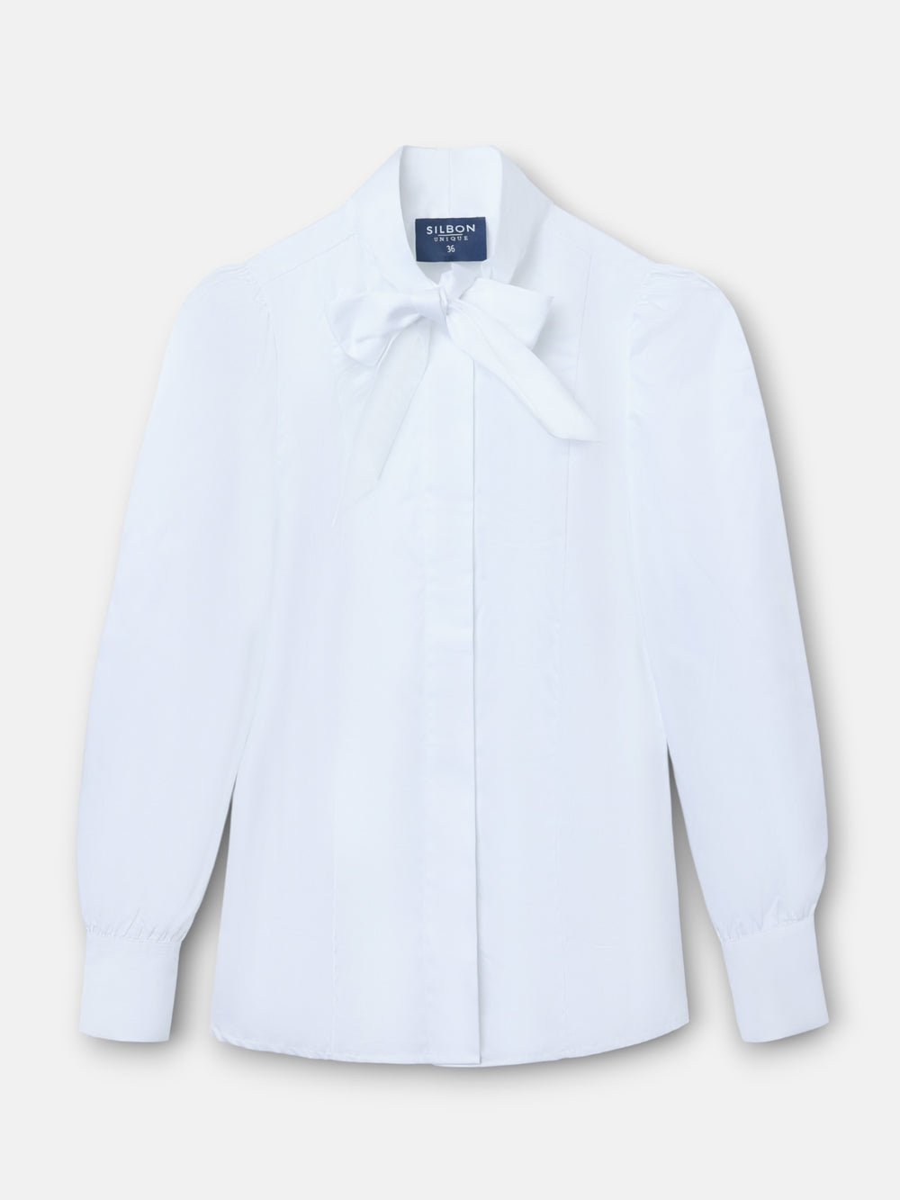 Blusa unique lazada cuello blanca