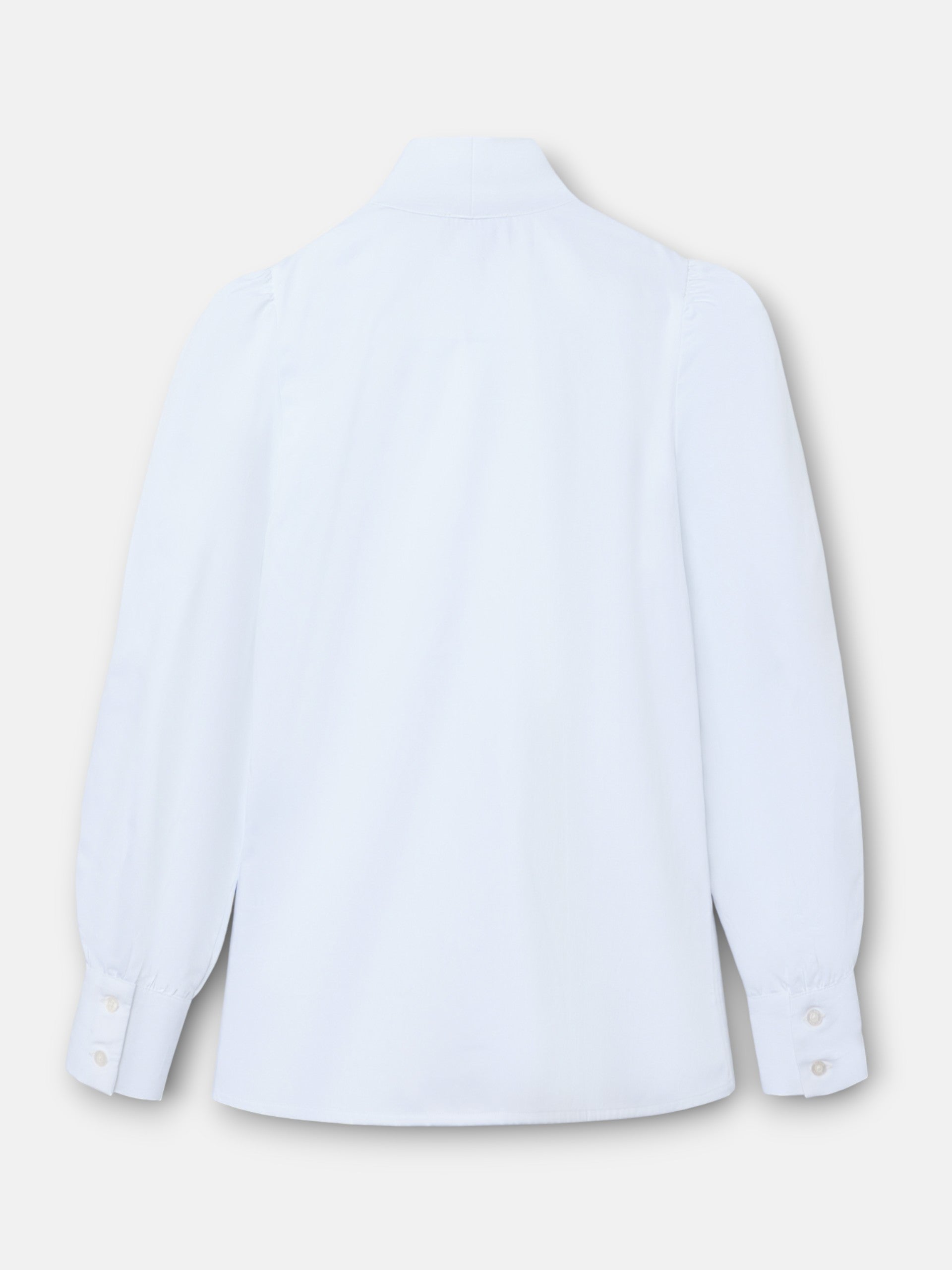 Blusa unique lazada cuello blanca