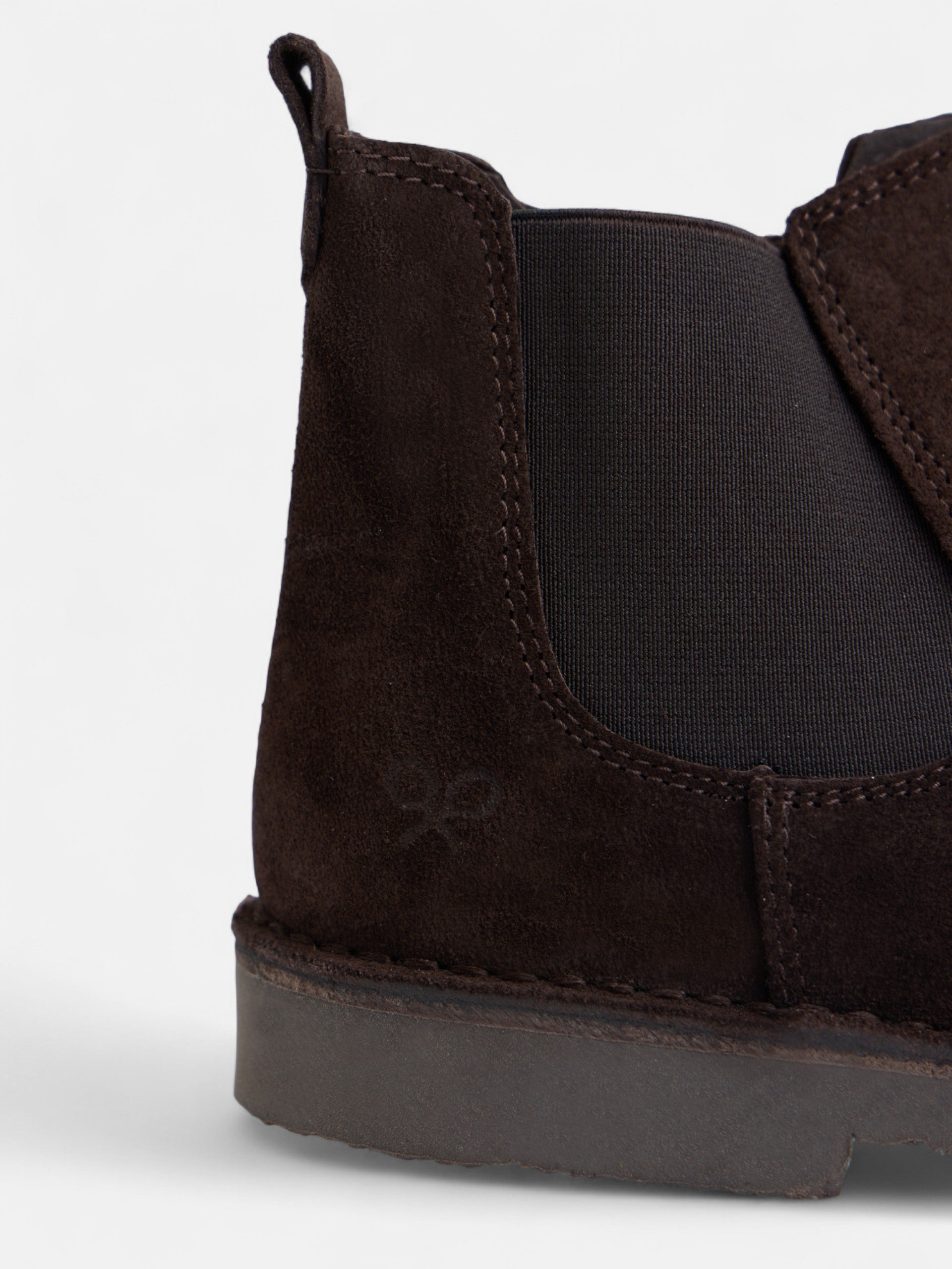 Bota kids chelsea serraje marron