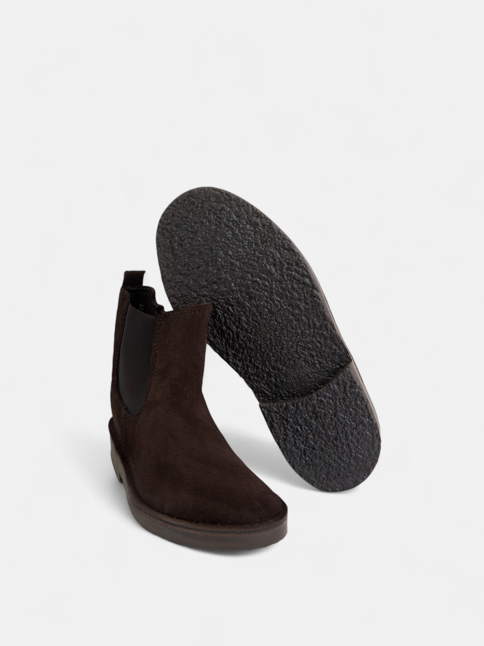 Bota kids chelsea serraje marron