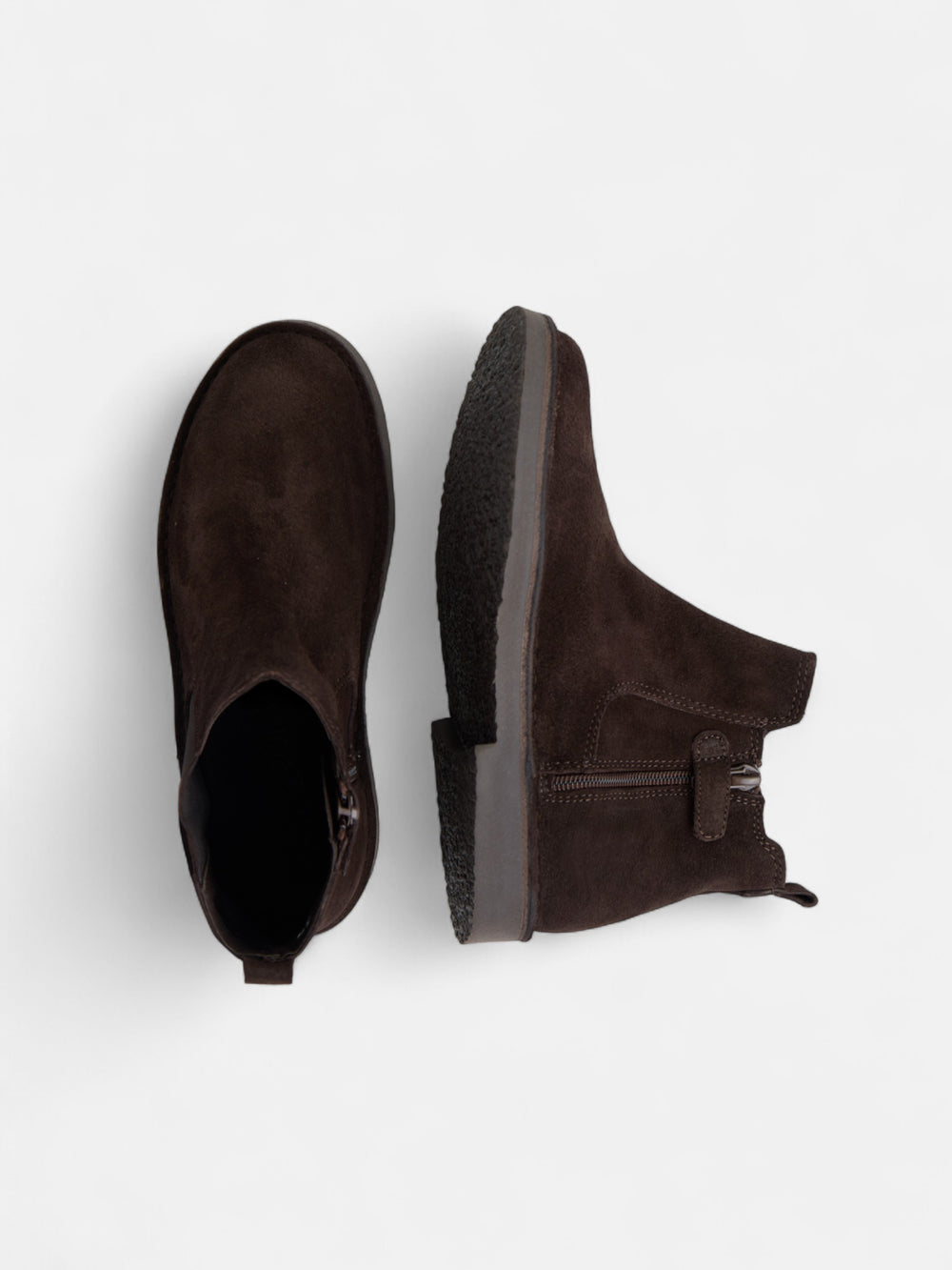 Bota kids chelsea serraje marron