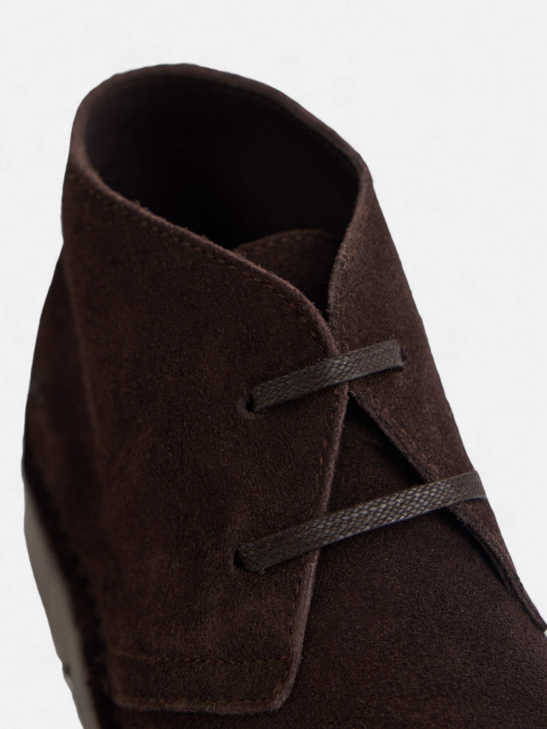 Bota kids cordones marron