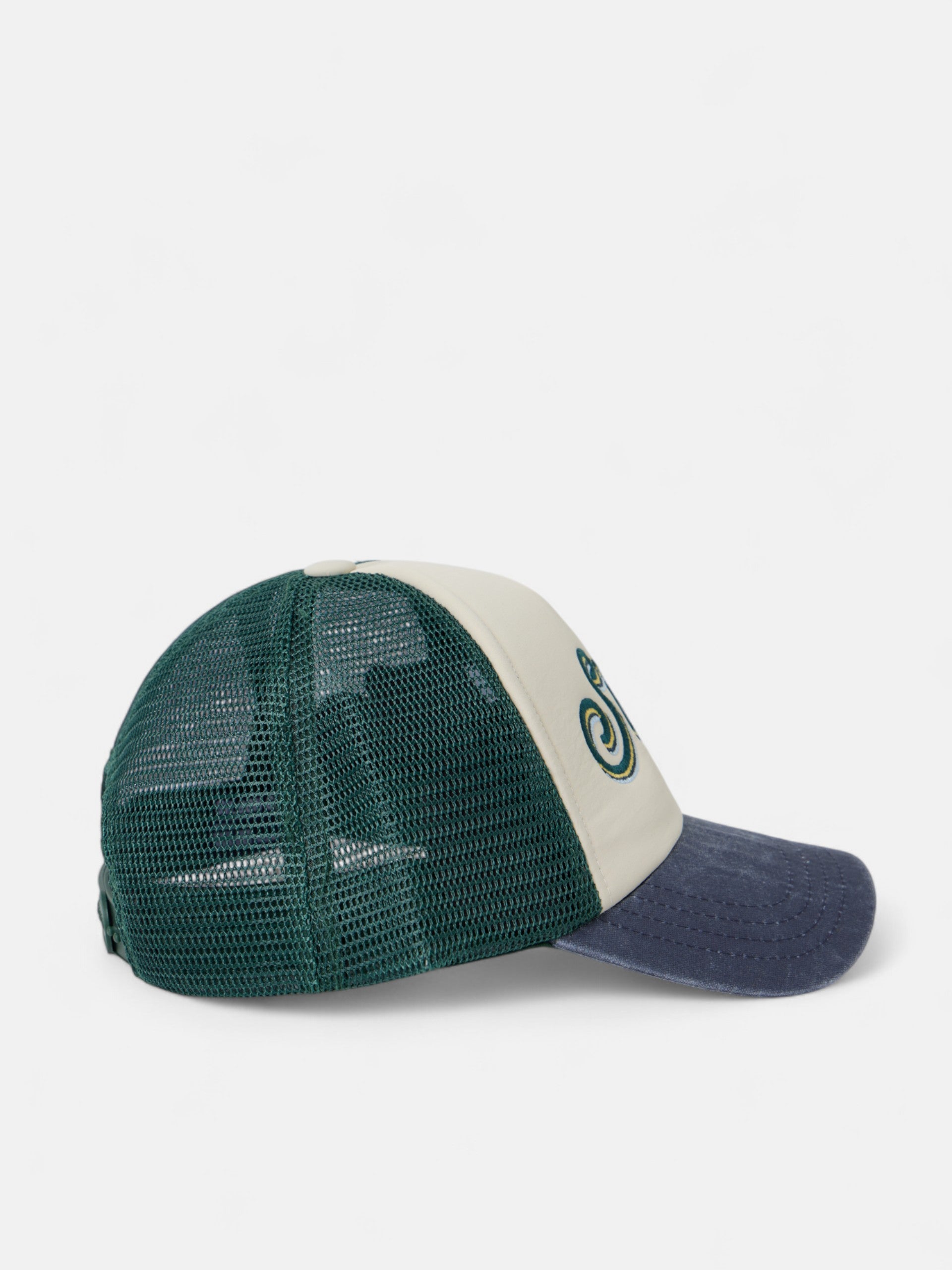 Gorra kids trucker logo bicolor azul marino