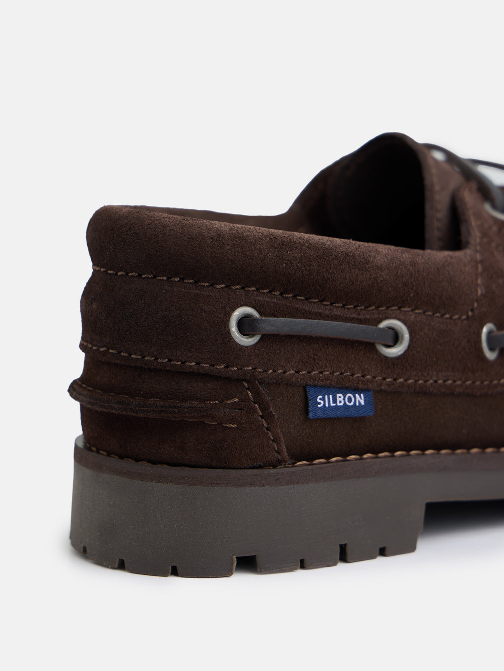 Zapato kids nautico ante marron oscuro