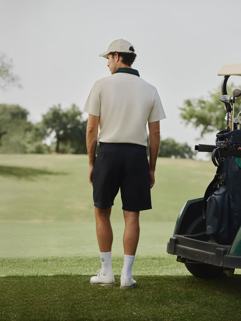 Bermuda bleu foncé Beltran Lozano