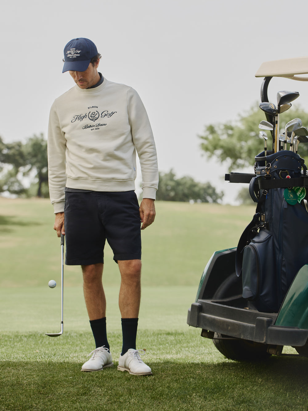 Sudadera Beltran Lozano High Golf crema