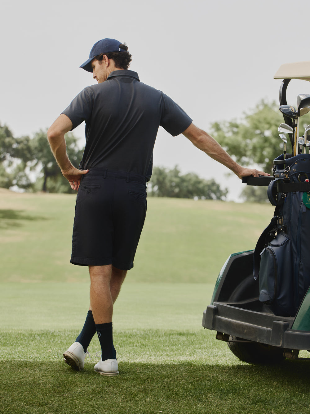 Polo Beltran Lozano bolsillo azul marino