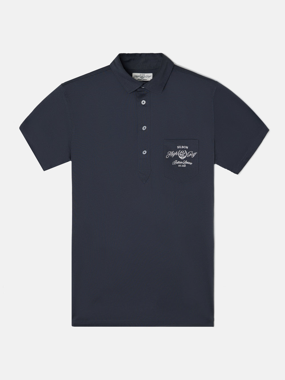 Polo Beltran Lozano bolsillo azul marino