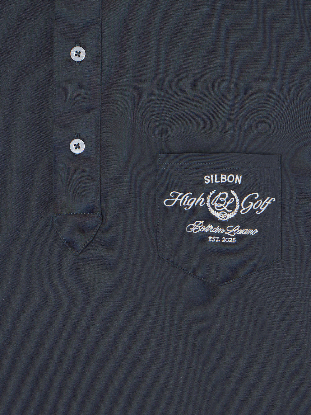 Polo Beltran Lozano bolsillo azul marino