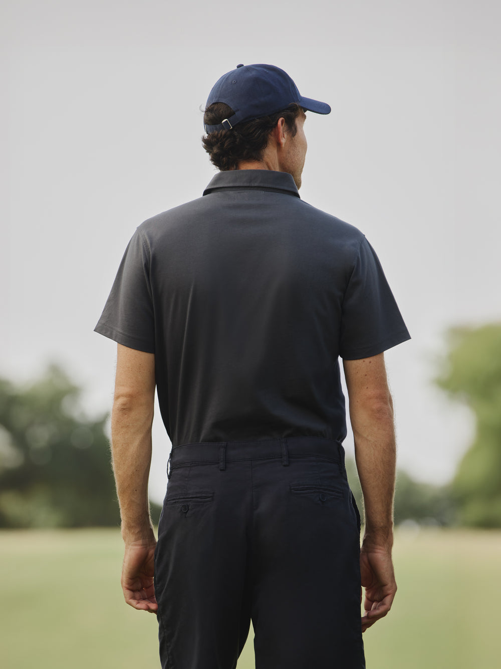 Polo Beltran Lozano bolsillo azul marino