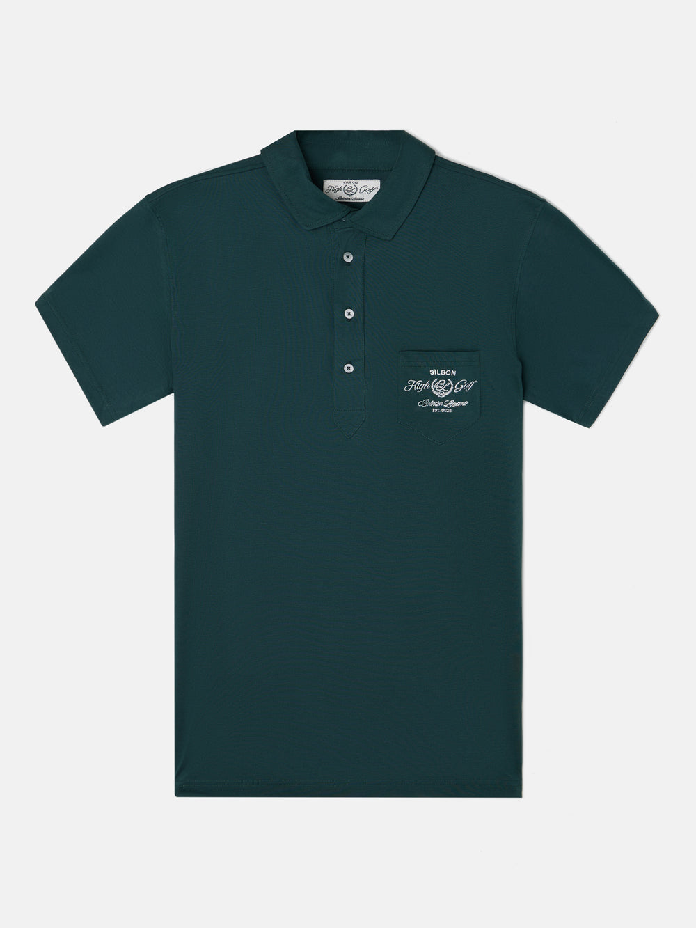 Polo Beltran Lozano bolsillo verde oscuro