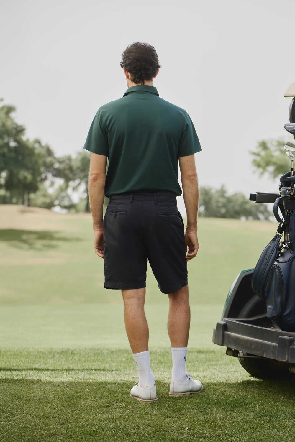 Polo Beltran Lozano bolsillo verde oscuro