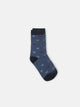 Chaussettes multi-raquettes bleues pour enfants